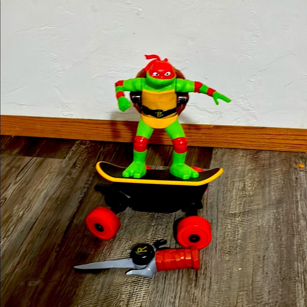 Action Figure with Skateboard and Accessories